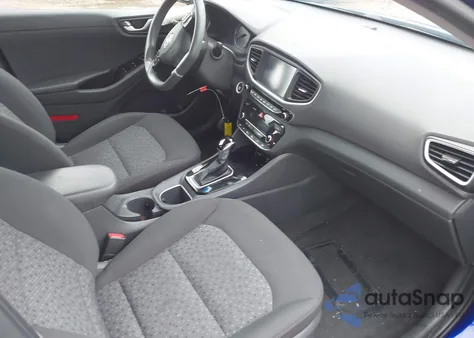 2019 Hyundai Ioniq Blue from USA, damaged, VIN KMHC65LC6KU179392